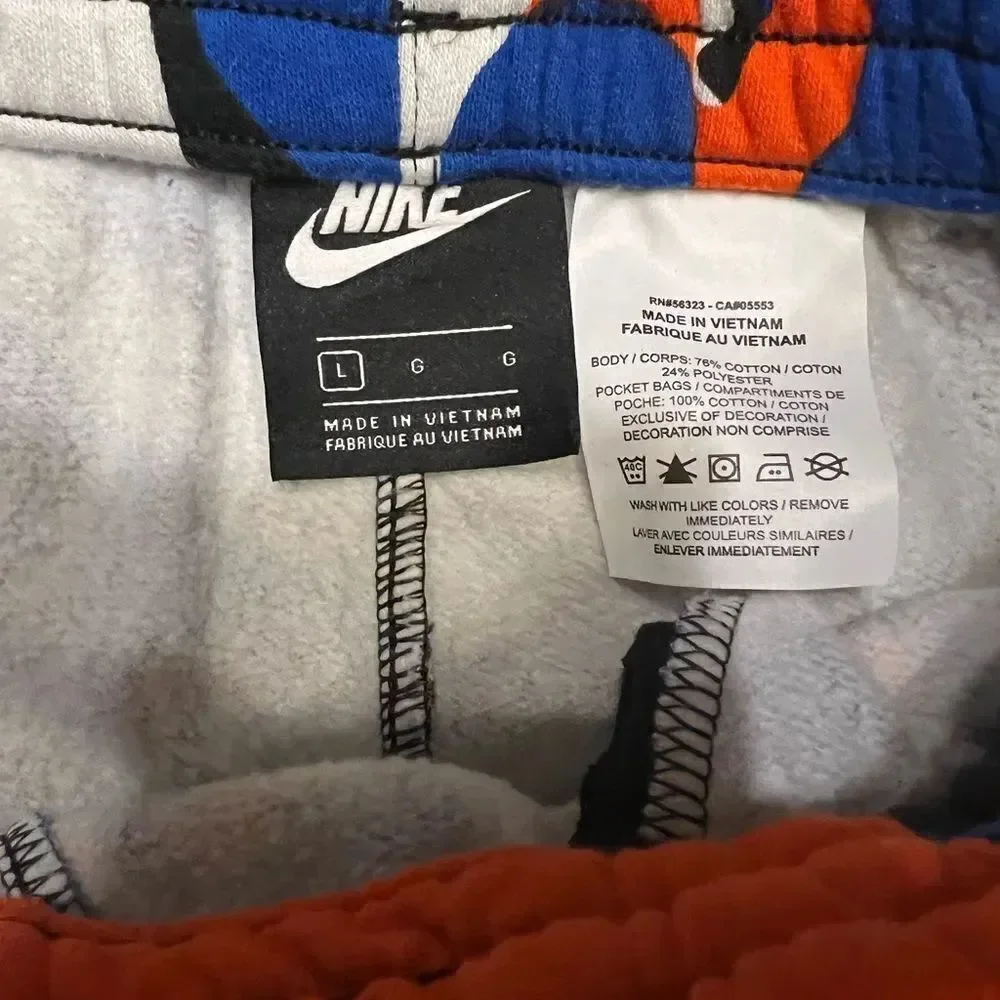 Nike Basketball Splatter Pack graphic shorts in black/multi L